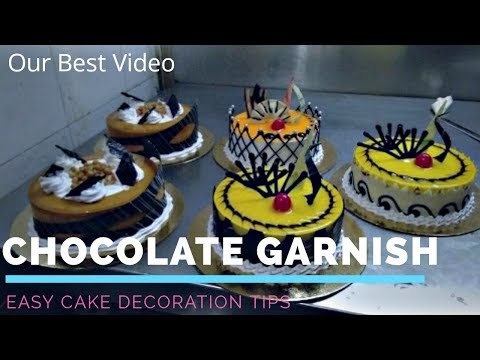 video-linktoworks-How to Make Chocolate Garnish for Cake Decoration Part...