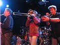 TMBG @ (Le) Poisson Rouge 11/29/8 - Velcro Horns exit stage right TMBG @ (Le) Poisson Rouge 11/29/8 - Velcro Horns exit stage right