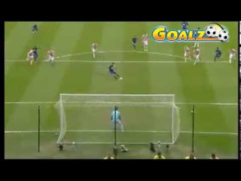 Van Persie Goal (Stoke City 0 - 2 Manchester United) 14.04.2013 
