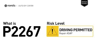 Interpretación dtc p2267