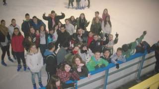 ¡Disfrutando del hielo!
