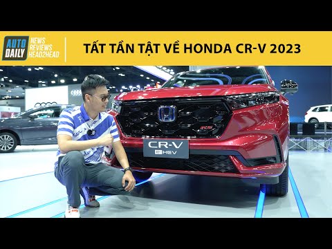 Tất tần tật về Honda CR-V 2023 - Đẹp, hài hòa, có bản dẫn động 4 bánh khi về Việt Nam? |Autodaily