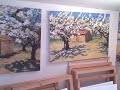 Artist Maria Bertran talks about her painting in Provence.
