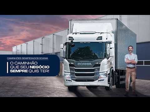 Caminhões Semipesados Scania para seu e-commerce