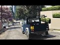 Land Rover Defender 110 Pickup для GTA 5 видео 2