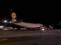 747-400 Lufthansa flight 405 departure from Gate 4 at JFK Terminal 1