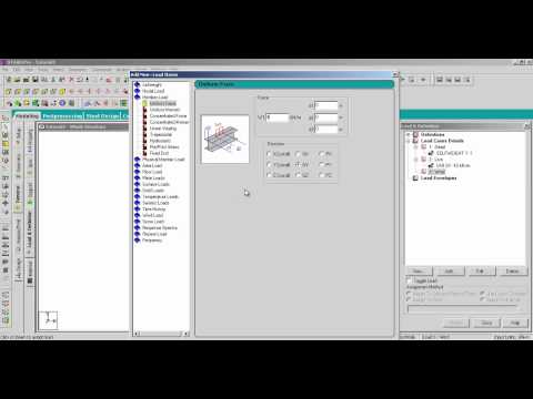 STAAD.Pro V8i Fundamentals Part 3: Model Loading and Analysis