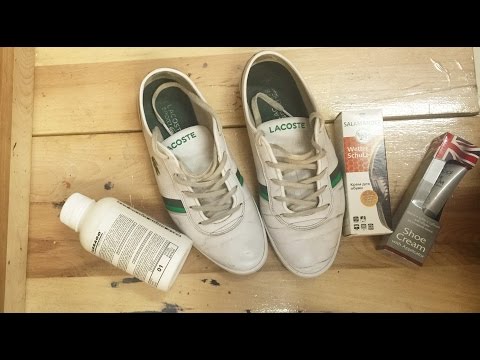 Как покрасить кроссовки в белый цвет в домашних условиях