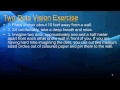 eye exercises to improve eyesight.