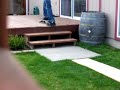 kickflip down the 3 stair in my back yard kickflip down the 3 stair in my back yard