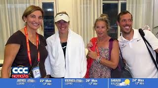 SOLANA SIERRA DEBUTÓ GANANDO EN EL TUCUMÁN OPEN 125