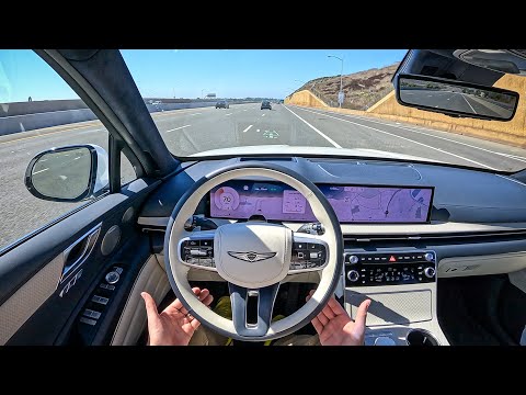 2025 Genesis GV80 3.5T Prestige AWD - POV Coastal Drive (Binaural Audio)