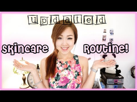 Updated Korean Skincare Routine! ♥ & A Brief Room Tour :)