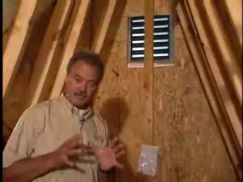 how to install octagon gable vent