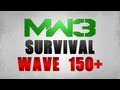 MW3 Carbon wave 153 World Record Survival Mode - TheRelaxingEnd & aSg Dims