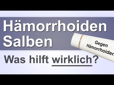 Hämorrhoiden Salbe | Hämoridensalbe | Cremes gegen Hämoriden