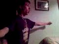 Borracho haciendo bobadas