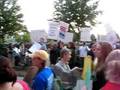 Homelessness Protest at Vermont Gubernatorial Debate