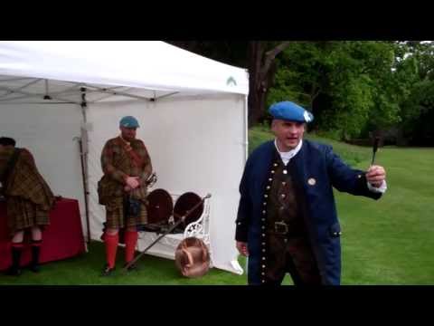 Jacobites - Tour Scotland video of a living history presentation explaining about the Jacobite warriors and their fight to restore the Stuart Kings to the throne and the...