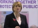 HOME SECRETARY UNVEILS INDENTITY CARD D HOME SECRETARY UNVEILS INDENTITY CARD D