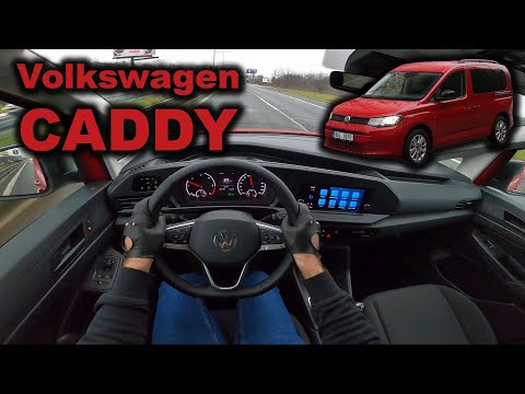 POV test drive | 2021 Volkswagen Caddy 2.0 TDI 75 kW