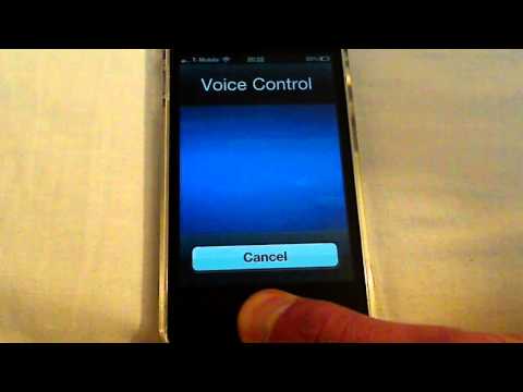 how to turn off voice control on a iphone