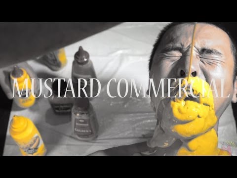 SHOW TIME!!Mustard Commercial|流れ続けるマスタードで顔面苦行!!&LIVEに来てね