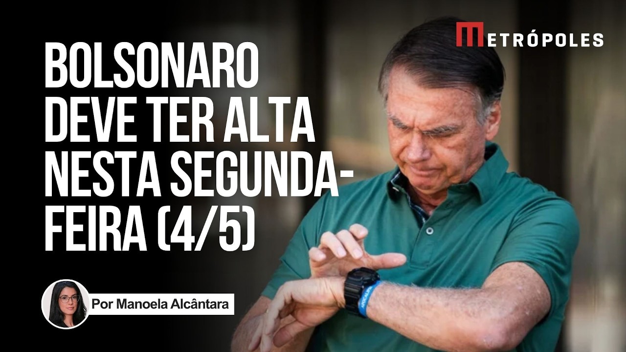 Bolsonaro tem previsão de alta para 2ª após cirurgia no ombro