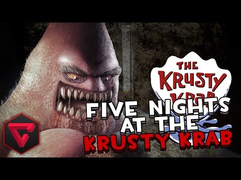 FIVE NIGHTS AT THE KRUSTY KRAB: BOB ESPONJA ANIMATRÓNICO - (Five Nights at Freddy's Fan Game)