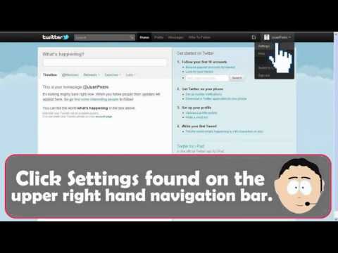 how to change twitter password