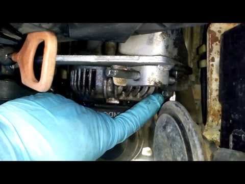 91 ACURA LEGEND – Belts Removal Instructions