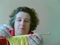 how to knit a baby hammock how to knit a baby hammock