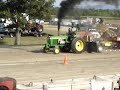 tractor pulling at addison county field days, august 11th 2007 in new haven, vermont