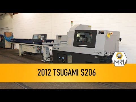 2012 Tsugami S206 CNC Swiss Lathe | Machinery Resources International (1)