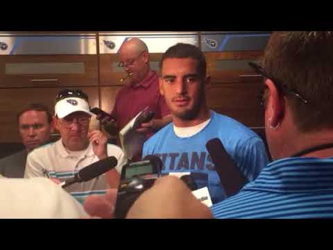 Marcus Mariota talks about Titans young receivers