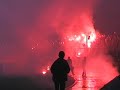 Pyromanie in Jena (Ultras Chemie Leipzig)