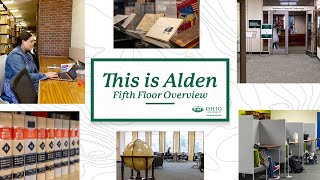 This is Alden Library: The Fifth Floor