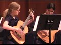 Asher Elbaz, Emmie Finckel, Icia Fyodorova, Kevin Sherwin, Shantum Misra, and Ryan Johnson of the Juilliard Pre-College perform with Andrew Greenwald, Robbie Nance, and Tim Mann of NYU. Repertoire includes Gavotte I by Bach and L'Evasion by Piazzolla.