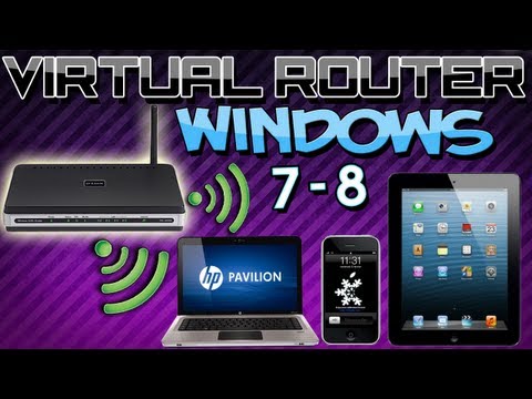 how to virtual router windows 7