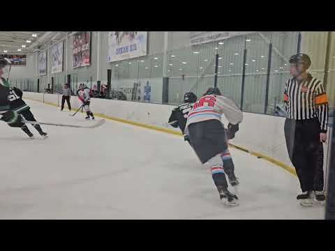 2025 USPHL South Shore Kings Elite - # 52 - Played Forward - Good hard open ice hit