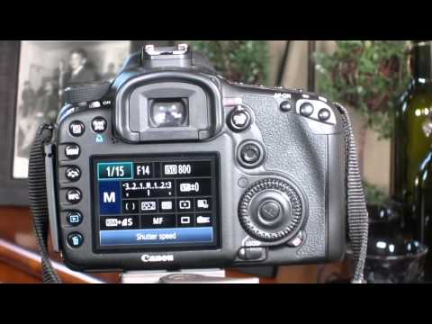 how to adjust f stop on canon 7d