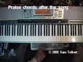 Praise Chords for after the song