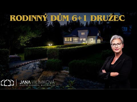 Video Rodinný dům 6+1 na pozemku 1 775 m² v centru obce Družec, okr. Kladno