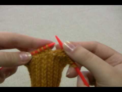 how to turn knitting