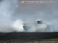 Mallanats burnout- White Datsun with rotary