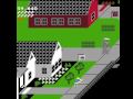 this is the second half of a paperboy nes playthrough, friday through sunday. things get trickier on the later days. there are a lot of dog and skateboarder combos, which is one of the hardest duos to avoid. and on sunday, i start to get a bit careless with the end in sight. but all goes well in the end, and i retire in glory. i forgot there was a high score screen, and couldn't think up a clever name to put in before it just kicked me off of there. i'm disappointed in myself. also, i hate that moving ramp in the obstacle course. i never know if i'm lined up right.