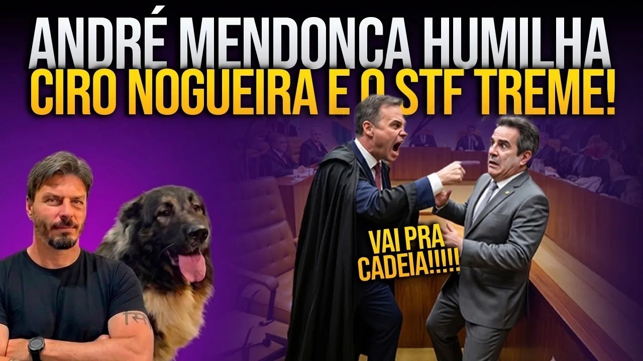 ESCALOU ANDRÉ MENDONÇA PERDE A PACIÊNCIA e bota tornozeleira no Ciro Nogueira!(1)