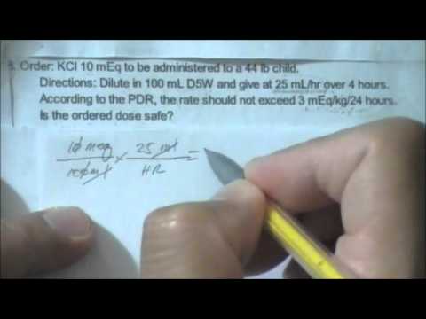 how to administer kcl