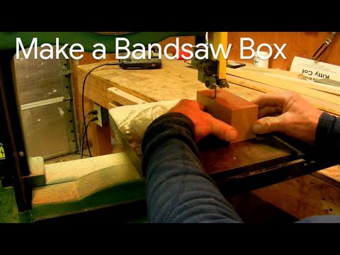 how to make a bandsaw box building a wooden box