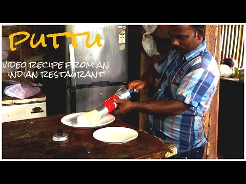 Puttu - Whole wheat flour and coconut roll